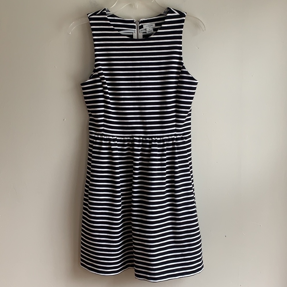 J. Crew Daybreak striped striped dress XS